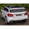 Dvojmiestný Mercedes GLS63 4x4,EVA kolesá,2,4G DO,LED osvetlenie,pérovanie,voltmeter,FM,USB,TF,čalunené sedačky,lakovaný biely