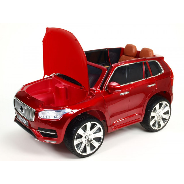 Volvo XC 90 s 2,4G DO, kľúče,Eva kolesá, otváracie dvere,čalunená sedačka,USB,FM,lakované strieborné