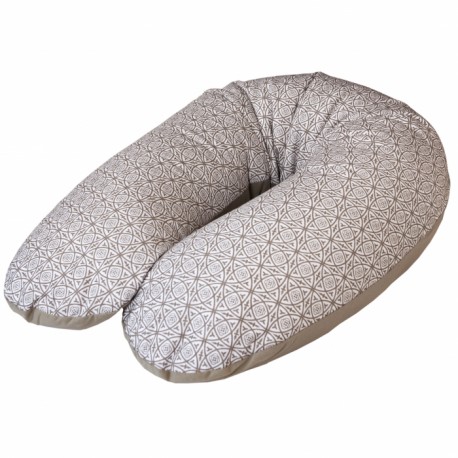 Vankúš na kojenie CEBUŠKA multi žerzej hviezdičky modrá