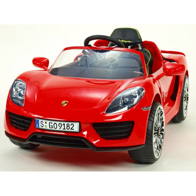 Porsche 918 s 2.4G DO, EVA kolesami, 12V, licencia