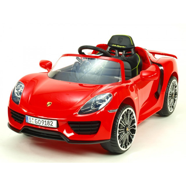 Porsche 918 s 2.4G DO, EVA kolesami, 12V, licencia