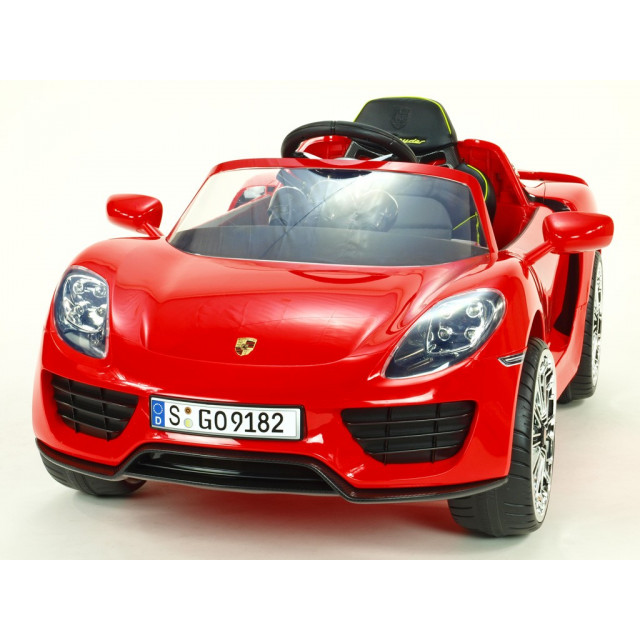 Porsche 918 s 2.4G DO, EVA kolesami, 12V, licencia