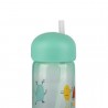 Učiaci hrnček - Hello Fox - Netečúci 200 ml -Tyrkysová