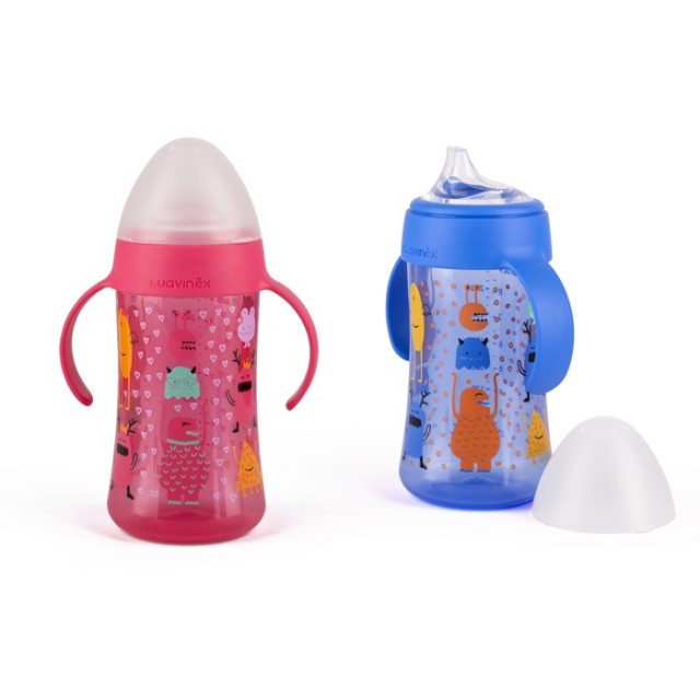 Netečúci hrnček - Hello Fox 150ml - Modrá