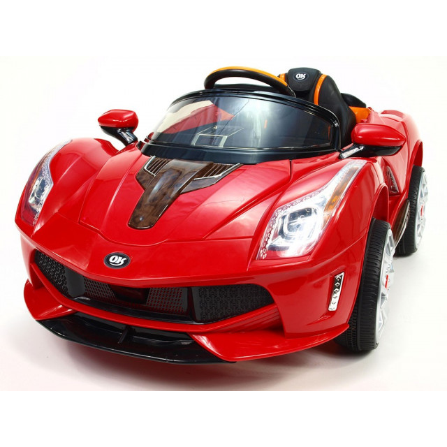 Rallye Ferrato s DO, otváracími dverami, pérovaním obidvoch náprav, super LED efekty, 12V, žlté