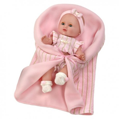 Luxusná detská bábika-bábätko Berbesa Valentina 28cm