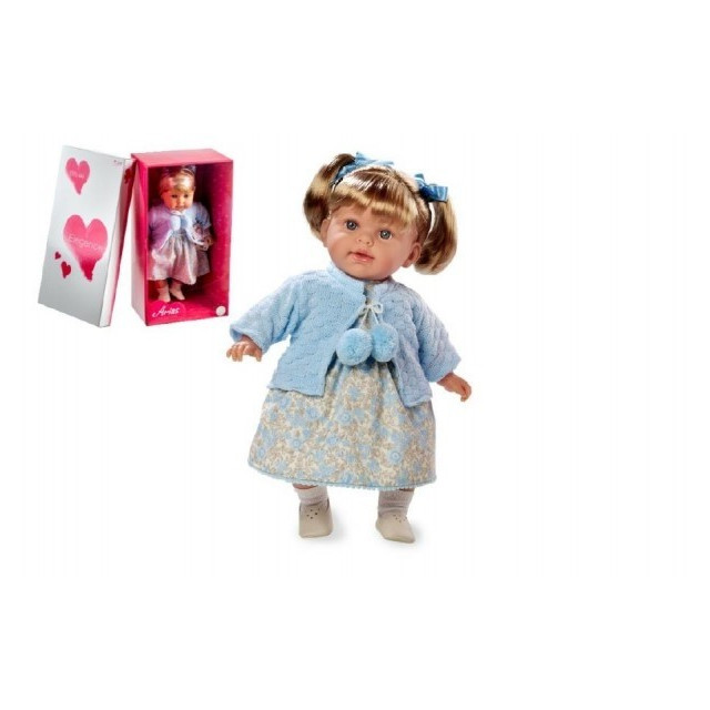 Luxusná detská bábika-bábätko Berbesa Valentina 28cm