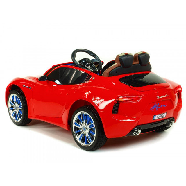 Maserati Alfieri s 2,4G DO,otv.dverami, nastaviteľným volantom, pérovaním, USB, SD, Mp3 playerom, LED osvetlením, ťažným madlom
