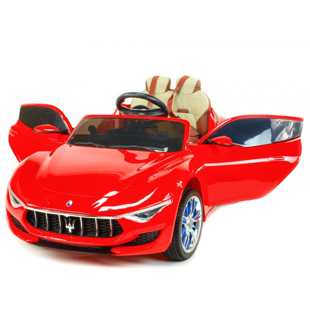 Maserati Alfieri s 2,4G DO,otv.dverami, nastaviteľným volantom, pérovaním, USB, SD, Mp3 playerom, LED osvetlením, ťažným madlom