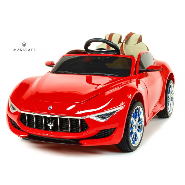 Maserati Alfieri s 2,4G DO,otv.dverami, nastaviteľným volantom, pérovaním, USB, SD, Mp3 playerom, LED osvetlením, ťažným madlom