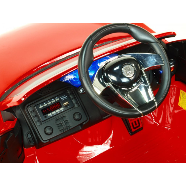 Maserati Alfieri s 2,4G DO,otv.dverami, nastaviteľným volantom, pérovaním, USB, SD, Mp3 playerom, LED osvetlením, ťažným madlom