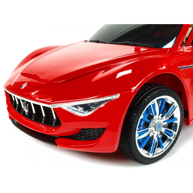Maserati Alfieri s 2,4G DO,otv.dverami, nastaviteľným volantom, pérovaním, USB, SD, Mp3 playerom, LED osvetlením, ťažným madlom