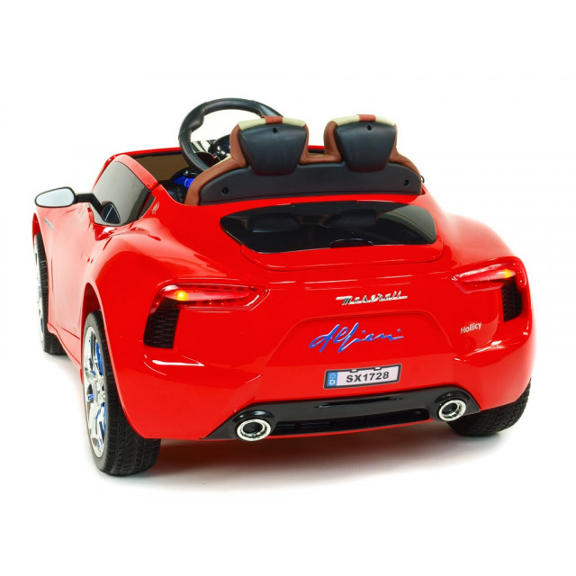 Maserati Alfieri s 2,4G DO,otv.dverami, nastaviteľným volantom, pérovaním, USB, SD, Mp3 playerom, LED osvetlením, ťažným madlom
