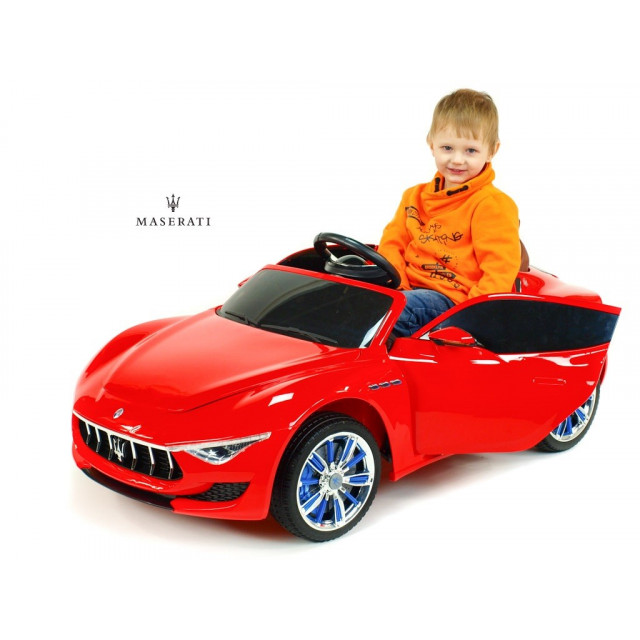 Maserati Alfieri s 2,4G DO,otv.dverami, nastaviteľným volantom, pérovaním, USB, SD, Mp3 playerom, LED osvetlením, ťažným madlom