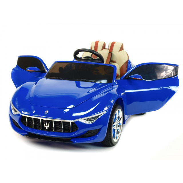 Maserati Alfieri s 2,4G DO,otv.dverami, nastaviteľným volantom, pérovaním, USB, SD, Mp3 playerom, LED osvetlením, ťažným madlom