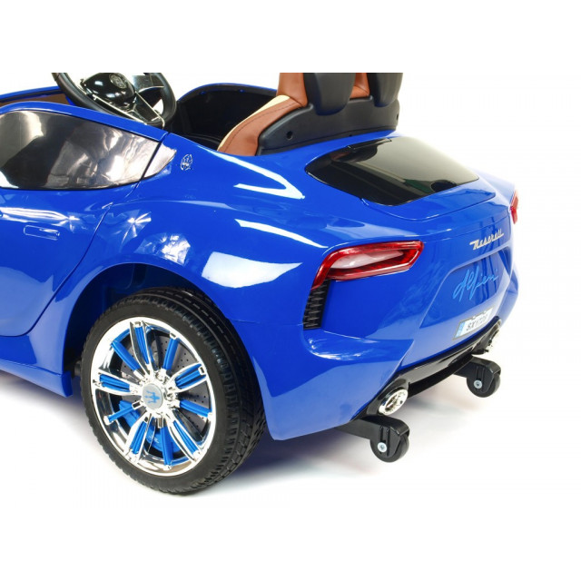 Maserati Alfieri s 2,4G DO,otv.dverami, nastaviteľným volantom, pérovaním, USB, SD, Mp3 playerom, LED osvetlením, ťažným madlom