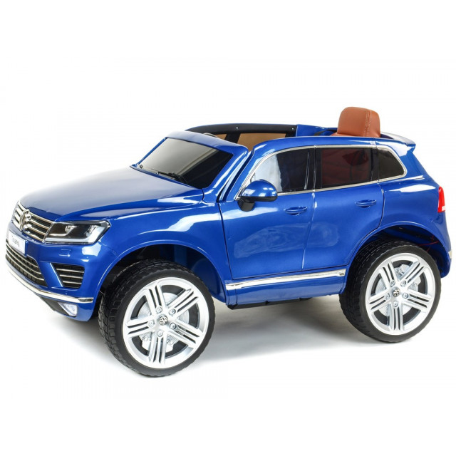 Volkswagen Touareg s 2.4G DO, EVA kolesami, otváracími dverami, LED, FM, USB, modrá metalíza
