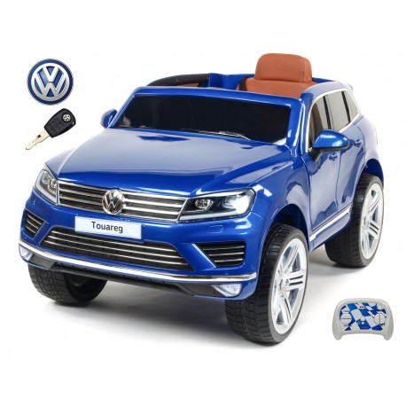 Volkswagen Touareg s 2.4G DO, EVA kolesami, otváracími dverami, LED, FM, USB, modrá metalíza