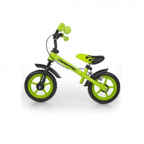 Detské odrážadlo kolo Toyz Zap black-green