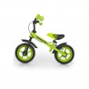 Detské odrážadlo kolo Toyz Zap black-green