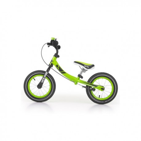 Detské odrážadlo kolo Toyz Zap black-green