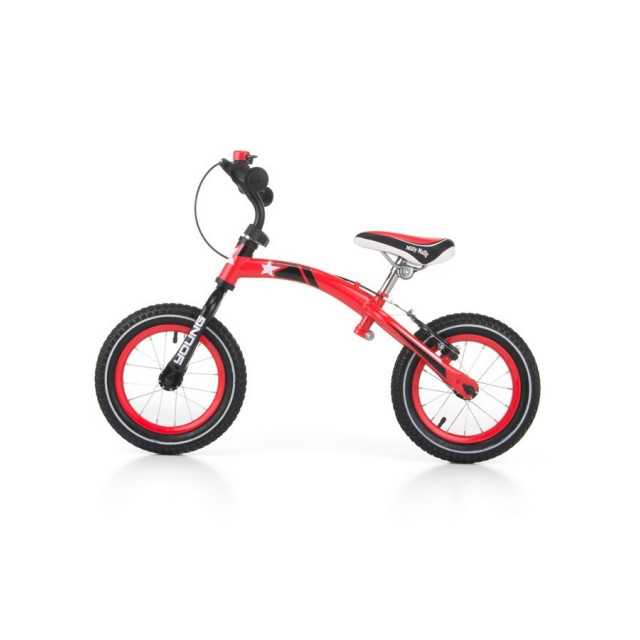 Detské odrážadlo kolo Toyz Zap black-green