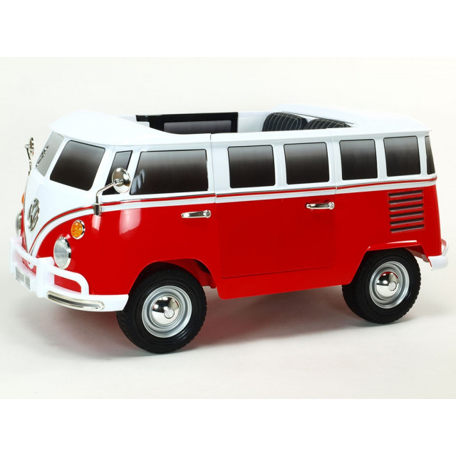 Dvojmiestný Volkswagen Transporter T1 Samba bus s 2.4G DO, otváracími dverami, pérovaním, originálnym zvukom, EVA,USB,TF,MP3