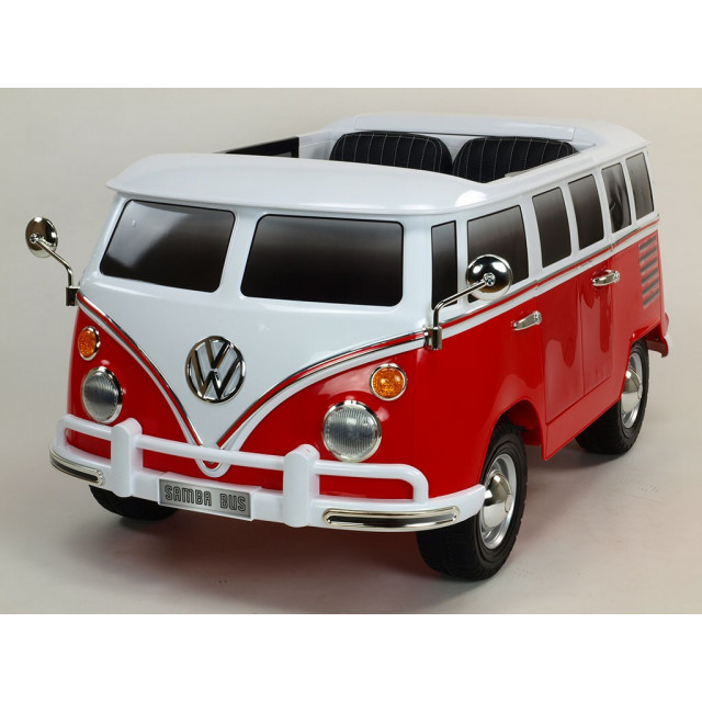 Dvojmiestný Volkswagen Transporter T1 Samba bus s 2.4G DO, otváracími dverami, pérovaním, originálnym zvukom, EVA,USB,TF,MP3