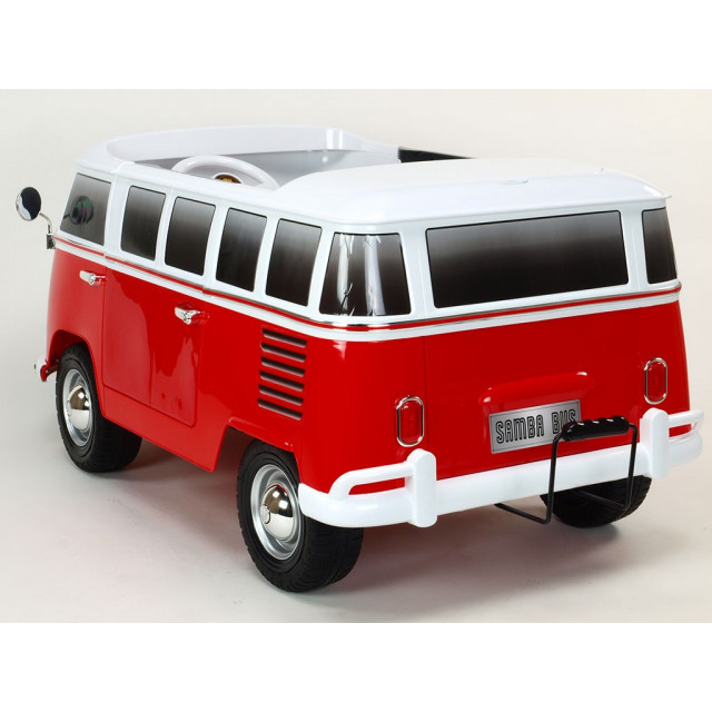 Dvojmiestný Volkswagen Transporter T1 Samba bus s 2.4G DO, otváracími dverami, pérovaním, originálnym zvukom, EVA,USB,TF,MP3