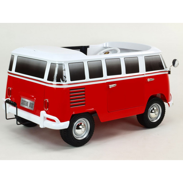 Dvojmiestný Volkswagen Transporter T1 Samba bus s 2.4G DO, otváracími dverami, pérovaním, originálnym zvukom, EVA,USB,TF,MP3