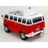 Dvojmiestný Volkswagen Transporter T1 Samba bus s 2.4G DO, otváracími dverami, pérovaním, originálnym zvukom, EVA,USB,TF,MP3