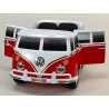 Dvojmiestný Volkswagen Transporter T1 Samba bus s 2.4G DO, otváracími dverami, pérovaním, originálnym zvukom, EVA,USB,TF,MP3