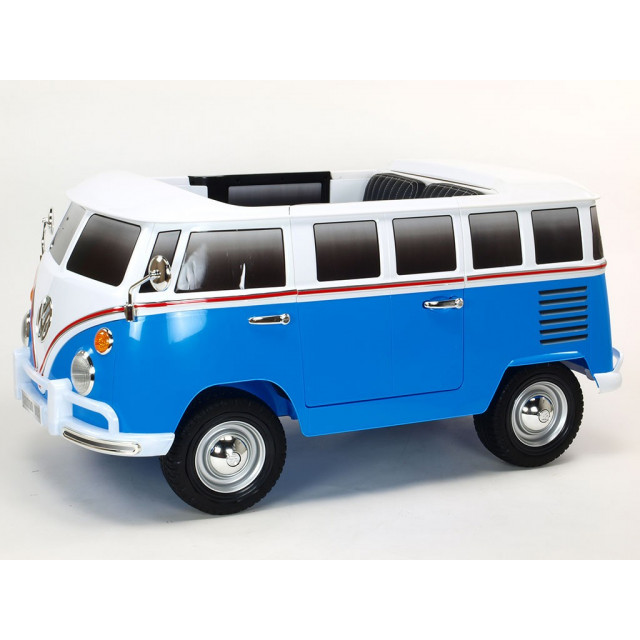 Dvojmiestný Volkswagen Transporter T1 Samba bus s 2.4G DO, otváracími dverami, pérovaním, originálnym zvukom, EVA,USB,TF,MP3