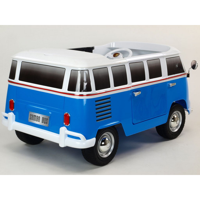 Dvojmiestný Volkswagen Transporter T1 Samba bus s 2.4G DO, otváracími dverami, pérovaním, originálnym zvukom, EVA,USB,TF,MP3