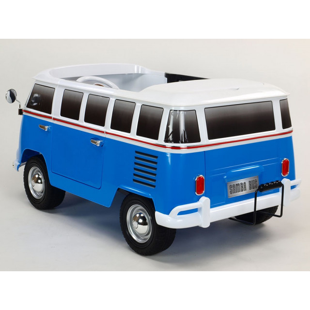 Dvojmiestný Volkswagen Transporter T1 Samba bus s 2.4G DO, otváracími dverami, pérovaním, originálnym zvukom, EVA,USB,TF,MP3