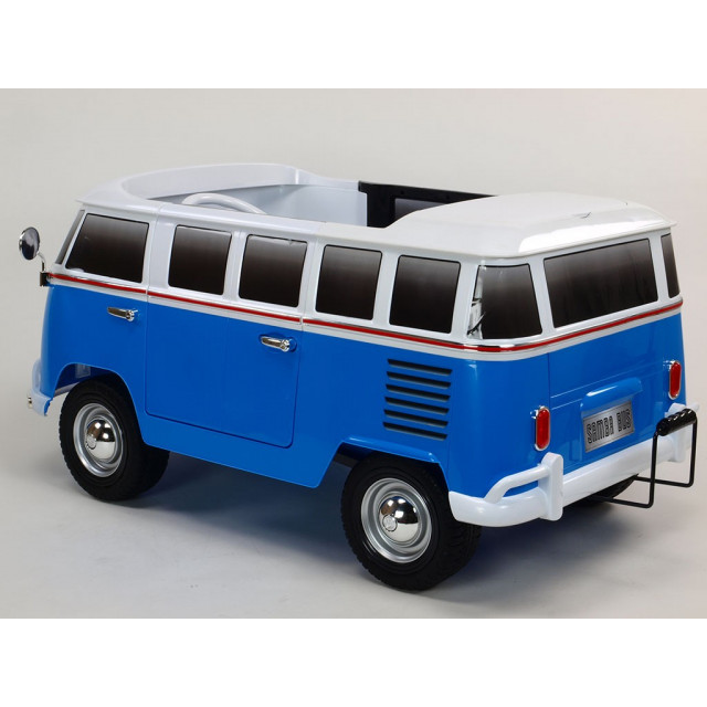 Dvojmiestný Volkswagen Transporter T1 Samba bus s 2.4G DO, otváracími dverami, pérovaním, originálnym zvukom, EVA,USB,TF,MP3
