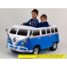 Dvojmiestný Volkswagen Transporter T1 Samba bus s 2.4G DO, otváracími dverami, pérovaním, originálnym zvukom, EVA,USB,TF,MP3