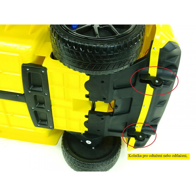 Maserati Alfieri s 2,4G DO,otv.dverami, nastaviteľným volantom, pérovaním, USB, SD, Mp3 playerom, LED osvetlením, ťažným madlom