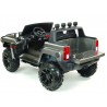 2-stný Hummer Simba s 2,4G DO,EVA kolesami,kývajúcimi nápravami,tlmičmi,USB,TF,Mp3,voltmetrom,čalunenou sedačkou,strieborná met.