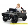 2-stný Hummer Simba s 2,4G DO,EVA kolesami,kývajúcimi nápravami,tlmičmi,USB,TF,Mp3,voltmetrom,čalunenou sedačkou,strieborná met.