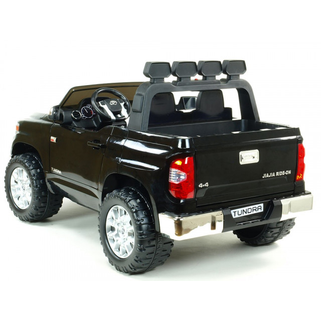 Najväčšie elektrické autíčko Toyota Thundra 24V s 2.4G DO,otváracími dverami,USB, TF,Mp3,LED svetlami, svietiaciou rampou,čierne
