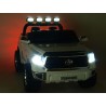 Najväčšie elektrické autíčko Toyota Thundra 24V s 2.4G DO,otváracími dverami,USB, TF,Mp3,LED svetlami, svietiaciou rampou,čierne