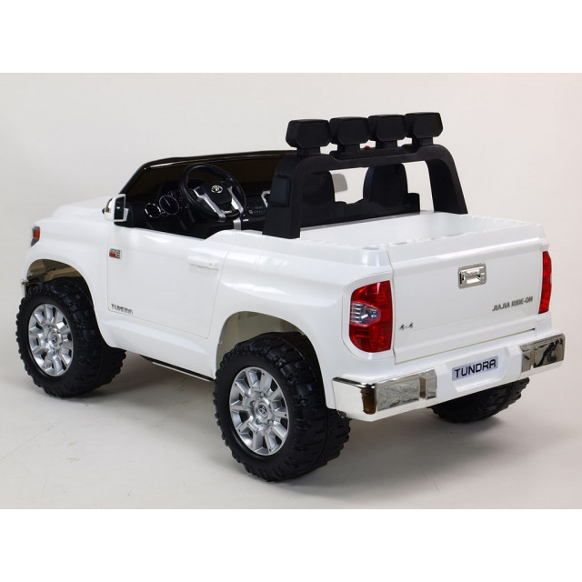 Najväčšie elektrické autíčko Toyota Thundra 24V s 2.4G DO,otváracími dverami,USB, TF,Mp3,LED svetlami, svietiaciou rampou,čierne