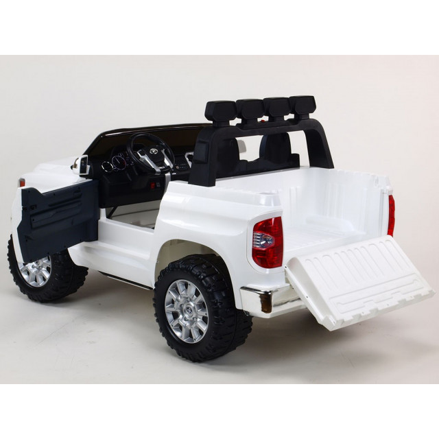 Najväčšie elektrické autíčko Toyota Thundra 24V s 2.4G DO,otváracími dverami,USB, TF,Mp3,LED svetlami, svietiaciou rampou,čierne