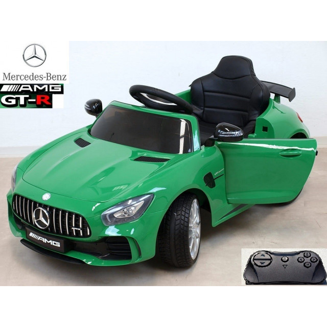 Mercedes - Benz S63 AMG, s 2.4G DO, pérovaním obidvoch náprav, EVA kolesami,12V, jahodovo červený