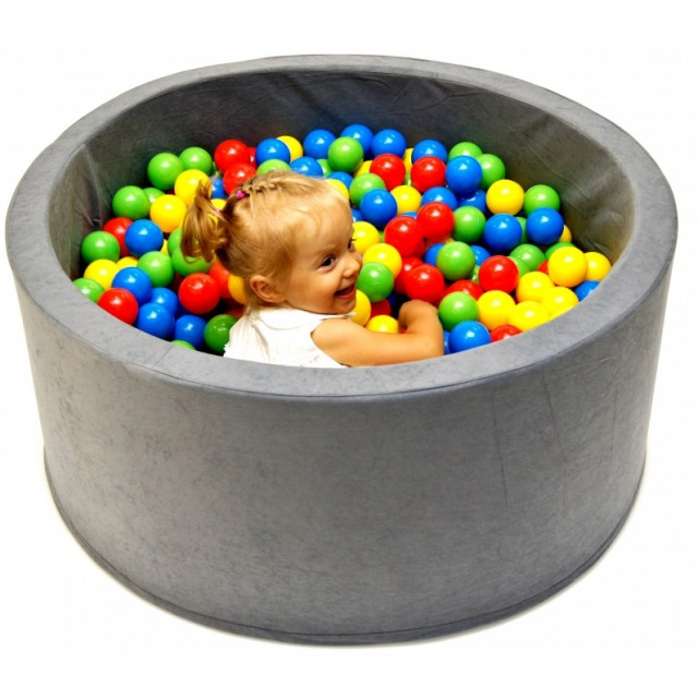 Bazén pre deti 90x40cm kocka + 200 balónikov