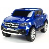Mercedes – Benz X-Class 4x4, 2-miestný pick up s 2.4G DO, plynulým rozjazdom,USB, čalunením, EVA kolesami, modrá metalíza