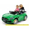 Mercedes - Benz S63 AMG, s 2.4G DO, pérovaním obidvoch náprav, EVA kolesami,12V, jahodovo červený