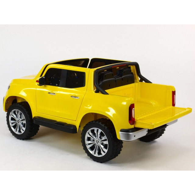 Mercedes – Benz X-Class 4x4, 2-miestný pick up s 2.4G DO, plynulým rozjazdom,USB, čalunením, EVA kolesami, modrá metalíza