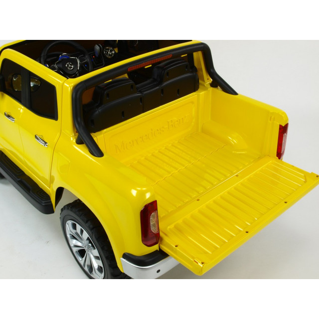 Mercedes – Benz X-Class 4x4, 2-miestný pick up s 2.4G DO, plynulým rozjazdom,USB, čalunením, EVA kolesami, modrá metalíza